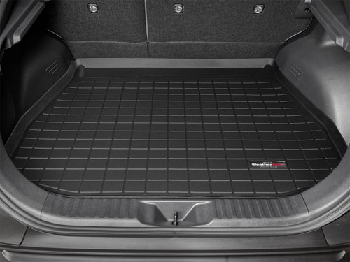 WeatherTech 2026 Subaru Uncharted/Subaru C-HR (w/o JBL Audio System) Cargo Liners - Black - 401928 Photo - Mounted