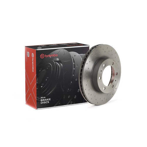 Brembo 03-09 Toyota 4Runner SR5 Front Premium OE Equivalent Rotor - 09.B461.1X Photo - Close Up