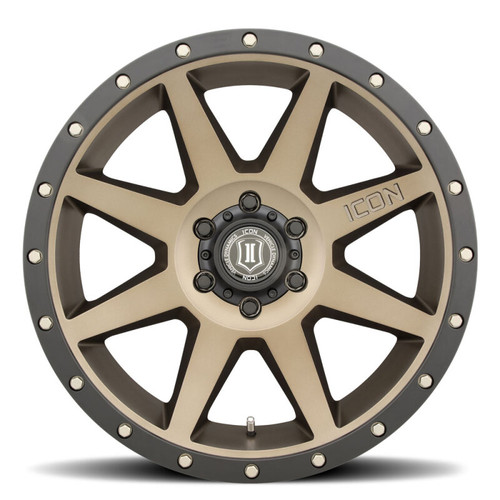 ICON Rebound 20x9 / 6x5.5 / 16mm / 5.625in BS Bronze Wheel - 1820909056BR Photo - Close Up