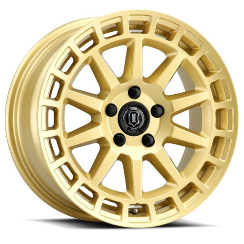 ICON Journey 17x8 / 5x108 / 38 mm / 6in BS Gloss Gold Wheel - 7117803160GG Photo - Primary