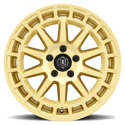 ICON Journey 17x8 / 5x108 / 38 mm / 6in BS Gloss Gold Wheel - 7117803160GG Photo - Close Up