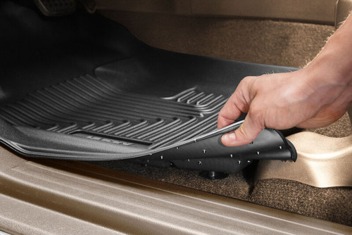 Husky Liners 25-26 Toyota 4Runner Weatherbeater Front & 2nd Seat Floor Liner - Black - 96361 Photo - Mounted
