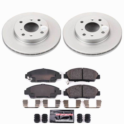 Power Stop 92-96 Honda Prelude Front Z23 Coated Brake Kit - CPK1033-23 User 1