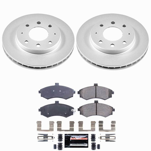 Power Stop 02-05 Hyundai Elantra Front Z23 Coated Brake Kit - CPK1093-23 User 1