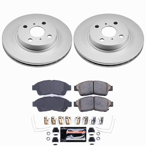 Power Stop 93-97 Geo Prizm Front Z23 Coated Brake Kit - CPK1151-23 User 1