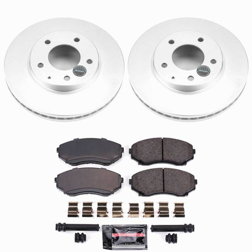 Power Stop 00-06 Mazda MPV Front Z23 Coated Brake Kit - CPK1184-23 User 1