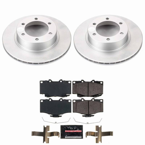 Power Stop 95-02 Toyota 4Runner Front Z23 Coated Brake Kit - CPK1236-23 User 1