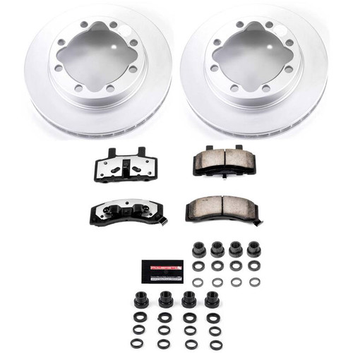 Power Stop 94-99 Chevrolet K1500 Suburban Front Z36 Coated Truck & Tow Brake Kit - CPK1524-36 Photo - Primary