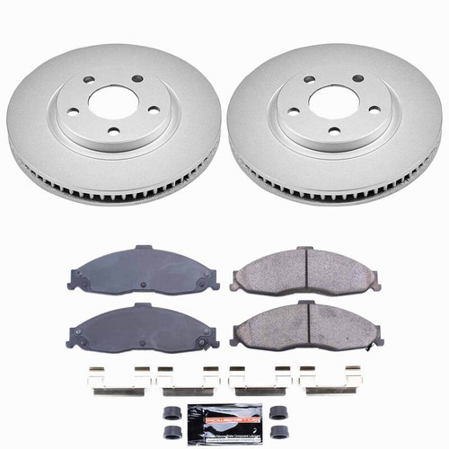Power Stop 98-02 Chevrolet Camaro Front Z23 Coated Brake Kit - CPK1547-23 Photo - Primary
