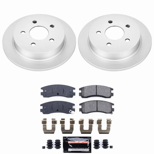 Power Stop 04-05 Buick Century Rear Z23 Coated Brake Kit - CPK1558-23 Photo - Primary