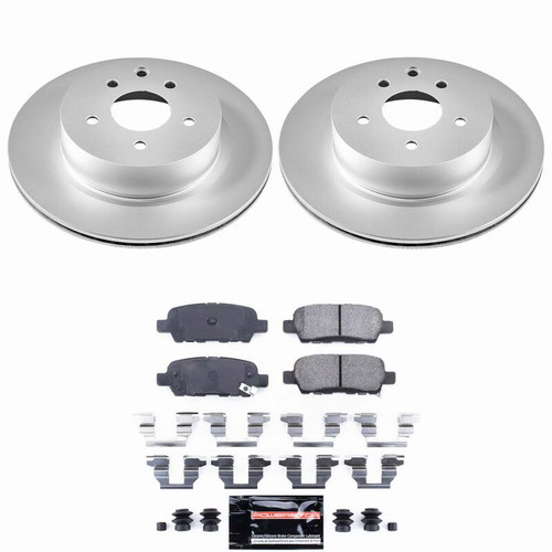 Power Stop 11-12 Infiniti G25 Rear Z23 Coated Brake Kit - CPK179-23 Photo - Primary