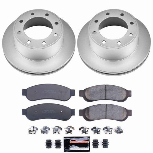Power Stop 07-10 Ford F-250 Super Duty Rear Z23 Coated Brake Kit - CPK1798-23 Photo - Primary