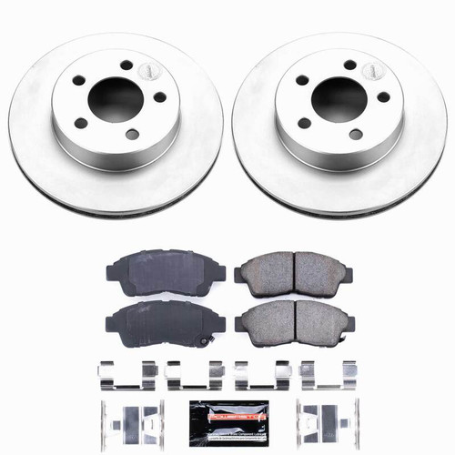 Power Stop 95-01 Ford Explorer Front Z23 Coated Brake Kit - CPK1860-23 Photo - Primary