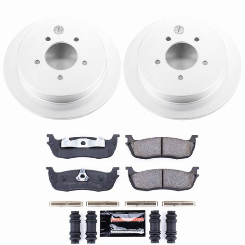 Power Stop 97-00 Ford Expedition Rear Z23 Coated Brake Kit - CPK1872-23 Photo - Primary