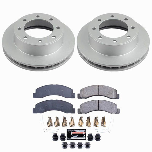 Power Stop 00-05 Ford Excursion Front Z23 Coated Brake Kit - CPK1905-23 Photo - Primary