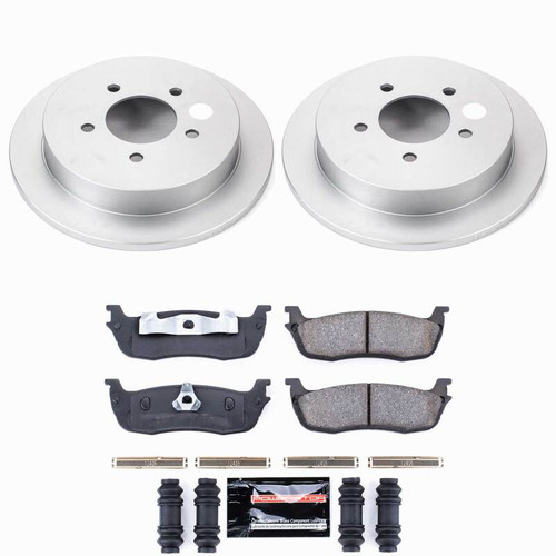 Power Stop 00-02 Ford Expedition Rear Z23 Coated Brake Kit - CPK1913-23 Photo - Primary