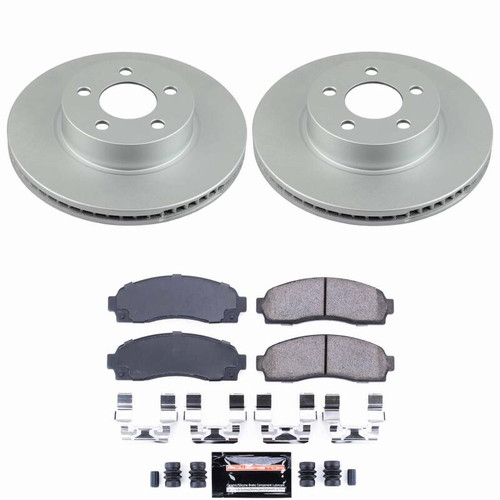 Power Stop 01-03 Ford Explorer Sport Front Z23 Coated Brake Kit - CPK1923-23 Photo - Primary