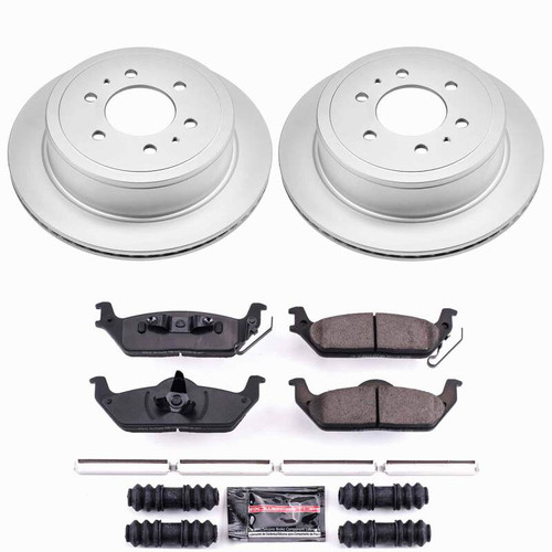 Power Stop 04-11 Ford F-150 Rear Z23 Coated Brake Kit - CPK1950-23 Photo - Primary