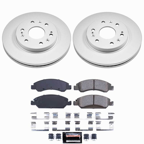 Power Stop 08-20 Cadillac Escalade Front Z23 Coated Brake Kit - CPK2069-23 Photo - Primary