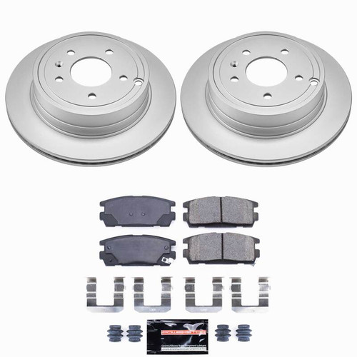 Power Stop 12-15 Chevrolet Captiva Sport Rear Z23 Coated Brake Kit - CPK2092-23 Photo - Primary