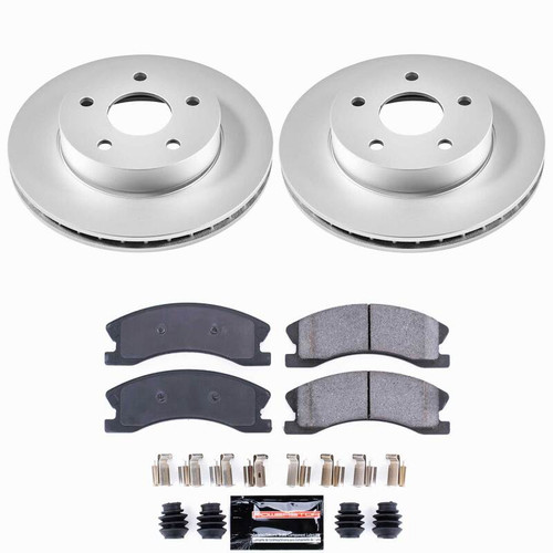 Power Stop 99-04 Jeep Grand Cherokee Front Z23 Coated Brake Kit - CPK2149-23 Photo - Primary