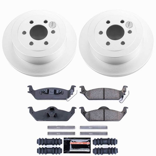 Power Stop 03-04 Dodge Dakota Rear Z23 Coated Brake Kit - CPK2192-23 Photo - Primary
