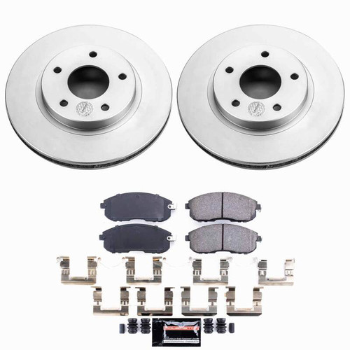 Power Stop 00-01 Infiniti I30 Front Z23 Coated Brake Kit - CPK2280-23 Photo - Primary