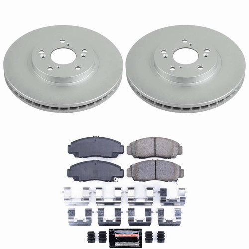 Power Stop 01-03 Acura CL Front Z23 Coated Brake Kit - CPK2292-23 Photo - Primary