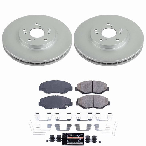 Power Stop 03-08 Honda Pilot Front Z23 Coated Brake Kit - CPK2302-23 Photo - Primary