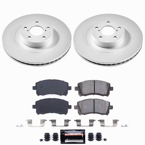 Power Stop 2002 Subaru Impreza Front Z23 Coated Brake Kit - CPK2369-23 Photo - Primary