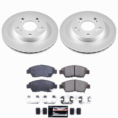 Power Stop 02-06 Acura RSX Front Z23 Coated Brake Kit - CPK2386-23 Photo - Primary