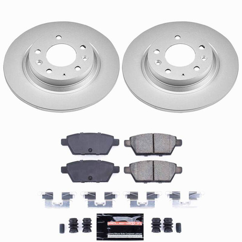 Power Stop 06-12 Ford Fusion Rear Z23 Coated Brake Kit - CPK2450-23 Photo - Primary