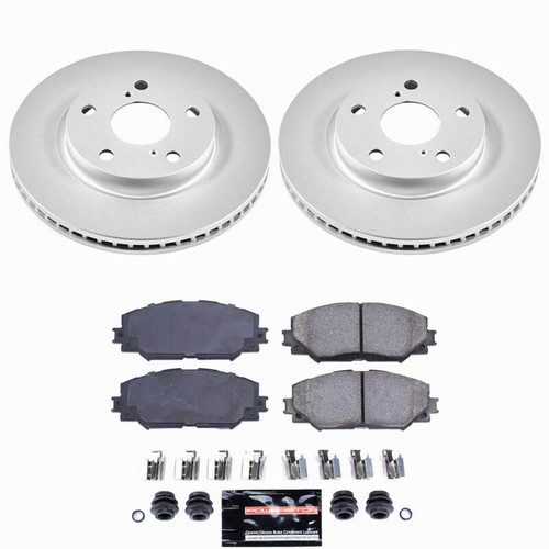 Power Stop 10-12 Lexus HS250h Front Z23 Coated Brake Kit - CPK258-23 Photo - Primary
