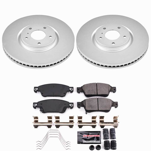 Power Stop 07-08 Infiniti G35 Front Z23 Coated Brake Kit - CPK3022-23 Photo - Primary