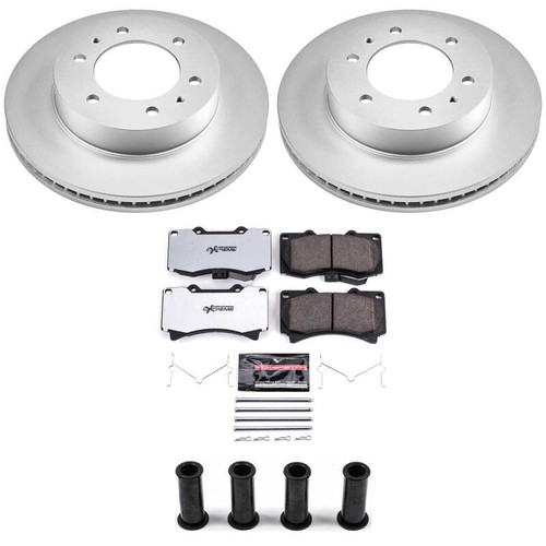 Power Stop 06-10 Hummer H3 Front Z36 Coated Truck & Tow Brake Kit - CPK3035-36 Photo - Primary