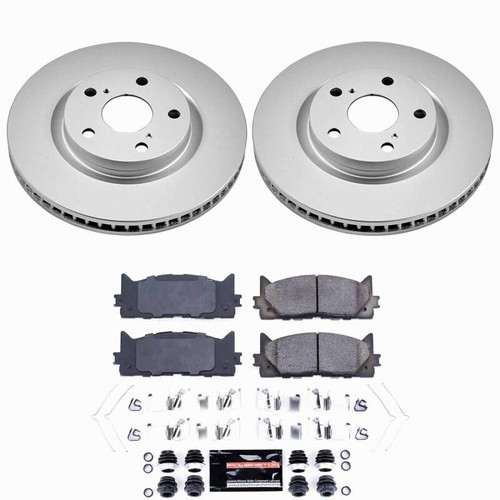 Power Stop 13-18 Lexus ES300h Front Z23 Coated Brake Kit - CPK3053-23 Photo - Primary