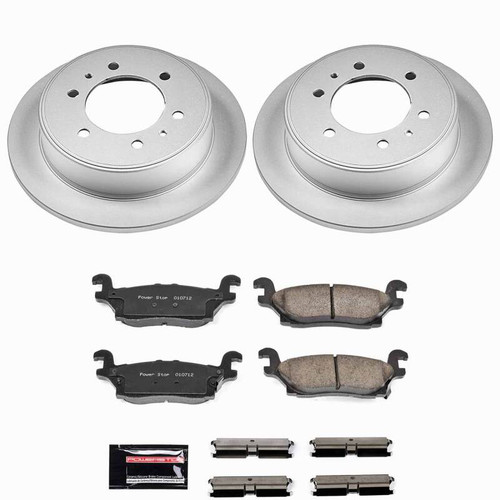 Power Stop 06-10 Hummer H3 Rear Z23 Coated Brake Kit - CPK3067-23 Photo - Primary