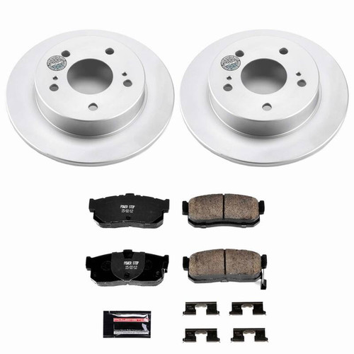 Power Stop 89-94 Nissan Maxima Rear Z23 Coated Brake Kit - CPK3099-23 Photo - Primary