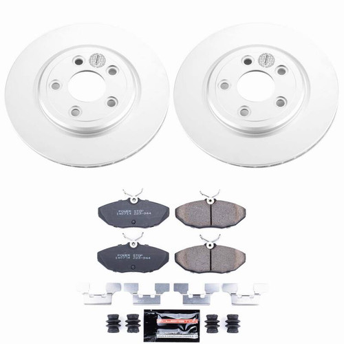 Power Stop 03-05 Jaguar S-Type Rear Z23 Coated Brake Kit - CPK3141-23 Photo - Primary