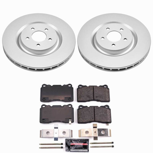 Power Stop 07-14 Ford Mustang Front Z23 Coated Brake Kit - CPK4547-23 Photo - Primary