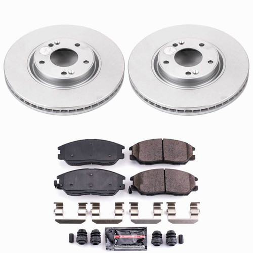 Power Stop 03-05 Hyundai XG350 Front Z23 Coated Brake Kit - CPK4557-23 Photo - Primary