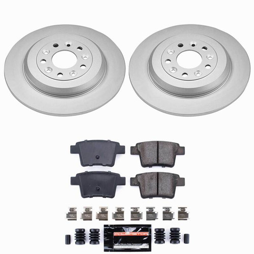 Power Stop 05-07 Ford Five Hundred Rear Z23 Coated Brake Kit - CPK4600-23 Photo - Primary