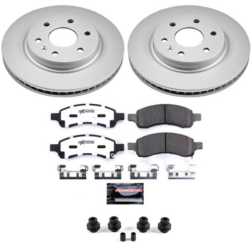 Power Stop 08-17 Buick Enclave Front Z36 Coated Truck & Tow Brake Kit - CPK4657-36 Photo - Primary