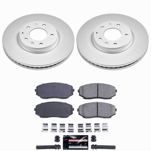 Power Stop 07-12 Mazda CX-7 Front Z23 Coated Brake Kit - CPK4676-23 Photo - Primary