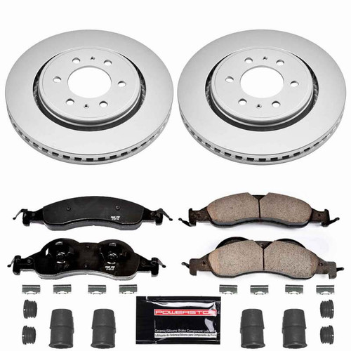 Power Stop 07-09 Ford Expedition Front Z23 Coated Brake Kit - CPK4682-23 Photo - Primary