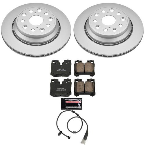 Power Stop 07-09 Lexus LS460 Rear Z23 Coated Brake Kit - CPK4689-23 Photo - Primary