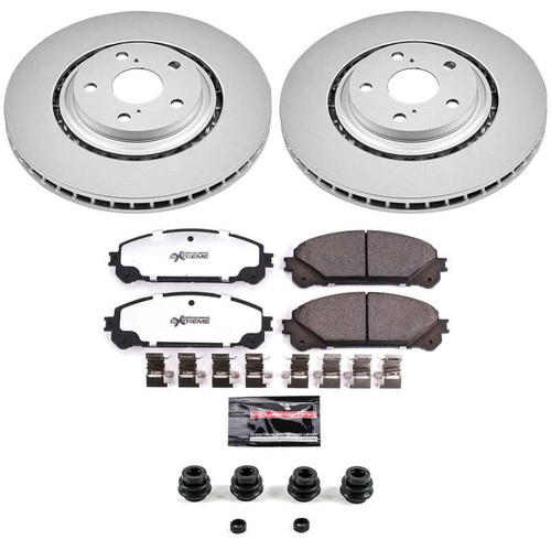 Power Stop 15-17 Lexus NX200t Front Z36 Coated Truck & Tow Brake Kit - CPK4713-36 Photo - Primary