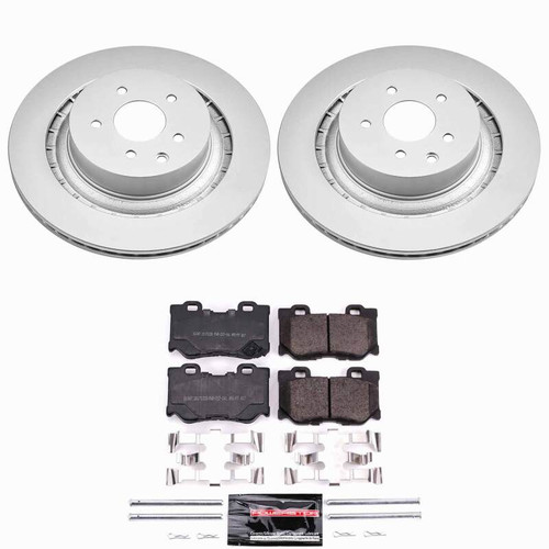 Power Stop 08-13 Infiniti G37 Rear Z23 Coated Brake Kit - CPK4732-23 Photo - Primary