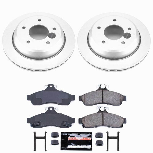 Power Stop 94-96 Chevrolet Caprice Rear Z23 Coated Brake Kit - CPK5064-23 Photo - Primary