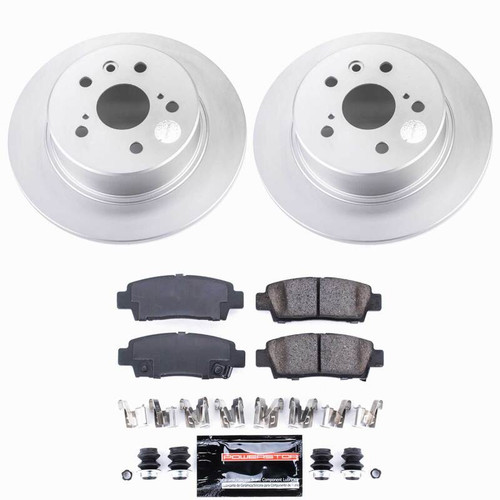 Power Stop 95-99 Toyota Avalon Rear Z23 Coated Brake Kit - CPK5103-23 Photo - Primary